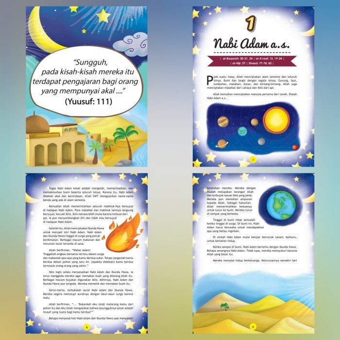 HOT SALE 25 KISAH NABI DAN RASUL HARD COVER GIP BUKU ISLAMI ANAK SIRAH CERITA TERBARU