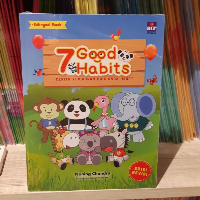 DISKON SPESIAL BUKU 7 GOOD HABITS CERITA KEBIASAAN BAIK ANAK HEBAT NANING CHANDRA TERMURAH