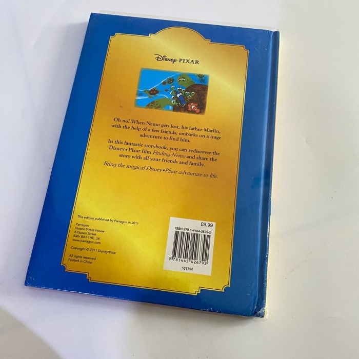 MUST HAVE FINDING NEMO DISNEY BOOK BUKU CERITA ANAK DONGENG SEBELUM TIDUR PENGET TERBARU