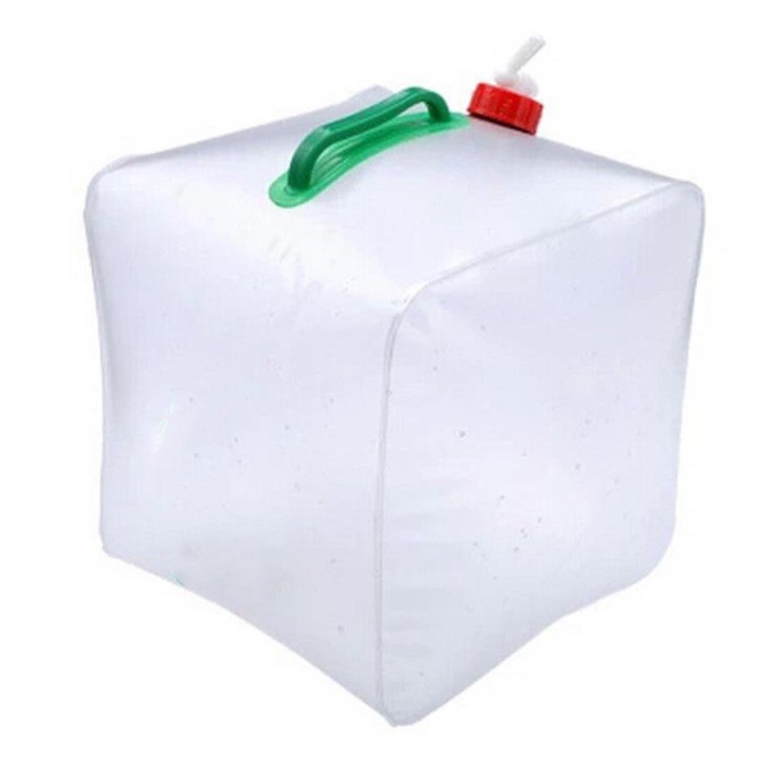 Tas Kantong Plastik Air Jerigen Lipat Water Tank Portabel 10 Liter