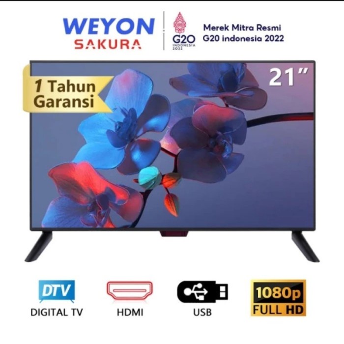 Big Promoo - Led Tv Weyon 24 Inch Gambar Hd Digital Tv