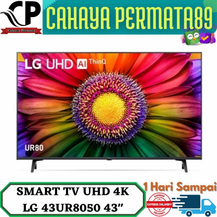 Lg 43Ur8050 - Smart Tv Uhd 4K Hdr 43 Inch Ur8050 Web Os Lg 43Ur8050Psb