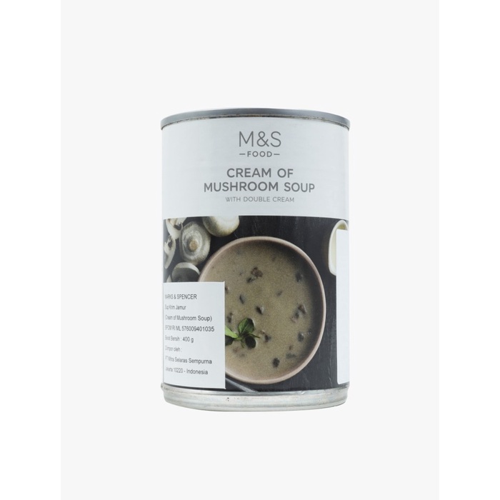 

M&S - MAKANAN INSTAN KALENG - CREAM OF MUSHROOM SOUP
