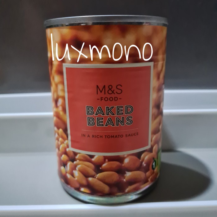 

M&S MARKS & AND SPENCER BAKED BEANS TOMATO SAUCE KACANG SAUS TOMAT