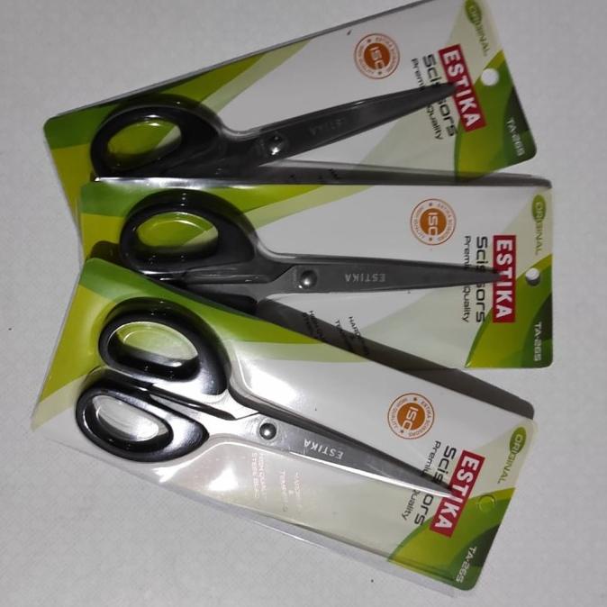 

Produk Unggulan] Gunting Stainless Tanggung 16 Cm Estika Sangat Tajam Premium Quality