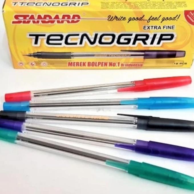 

paling diminati] pen TECNOGRIP standard hitam
