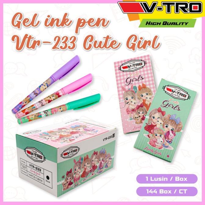 

*:*:*:*:*] pen gel VTRO VTR 233 cute girls