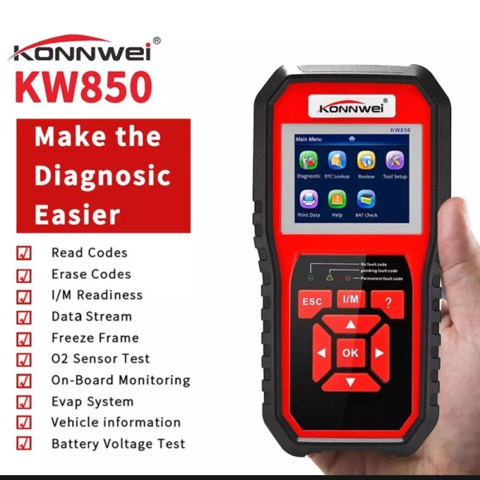 Konnwei KW 850 OBD 2 Scanner