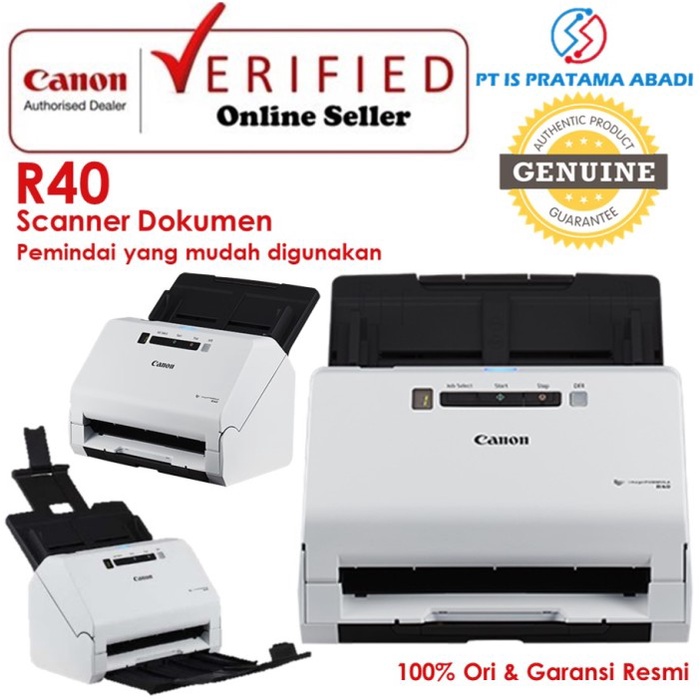 Scanner Canon R40 Garansi Resmi Canon Indonesia 3 Tahun