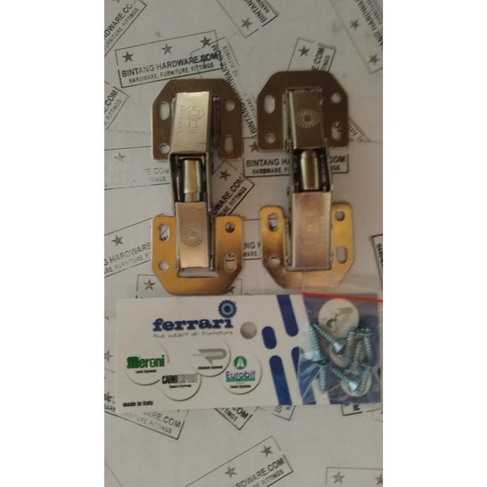 Engsel Kodok Ferrari Sepasang 2 Buah Biasa Nggak Slow Motion Hidrolik