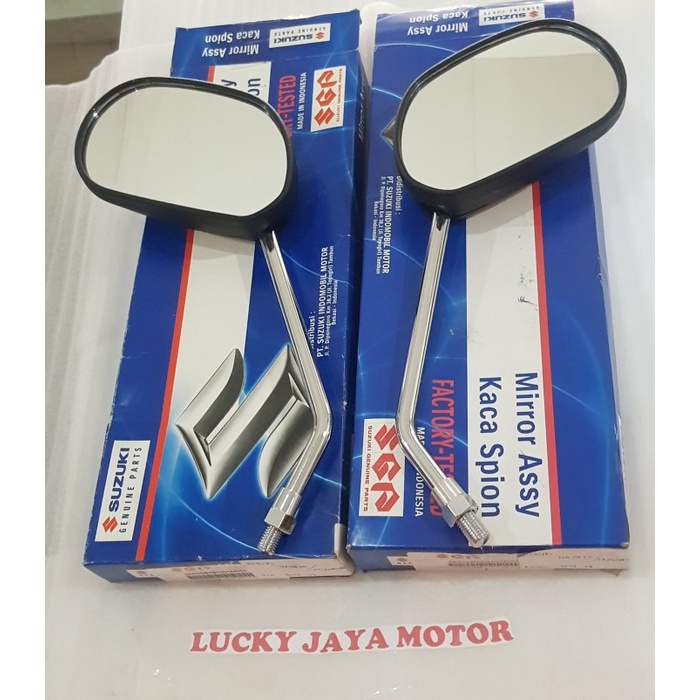 SPION MIRROR ASSY SKYWAVE/HAYATE ORIGINAL SUZUKI
