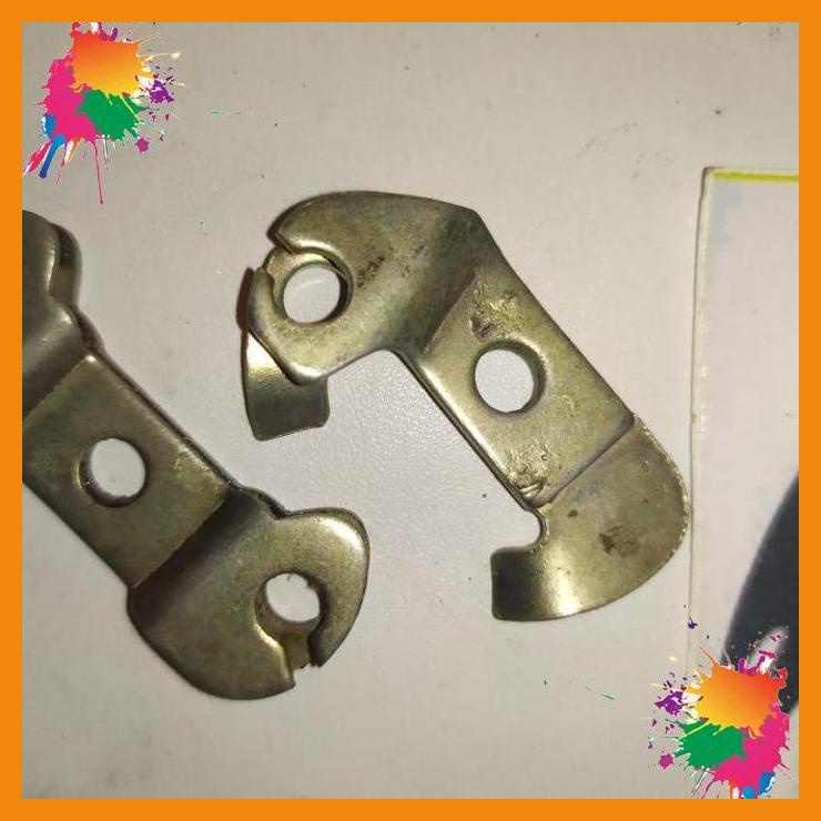 plat tahanan kabel gas atau perseneling vespa vbb nos [nghv]