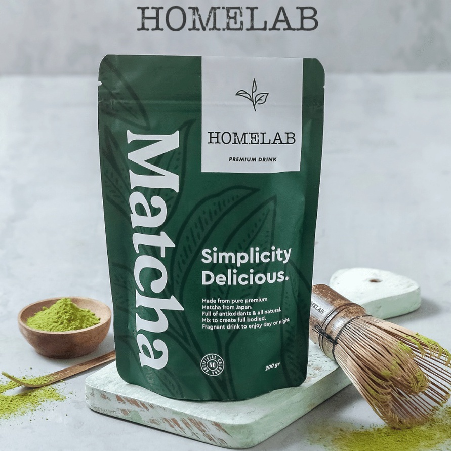 

Termurah dan terbaik Homelab Bubuk Minuman Matcha Premium / Greentea Matcha Powder - 200 Gr serbuuu !