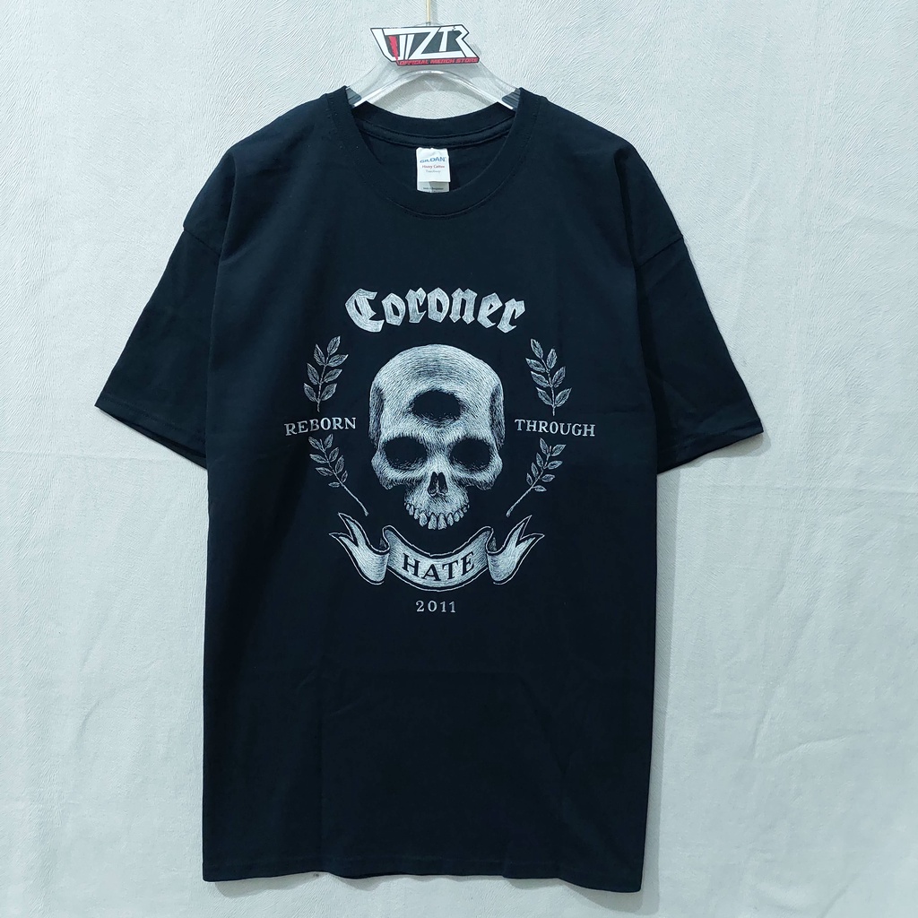 T Shirt Band Official CORONER - REBORN Original