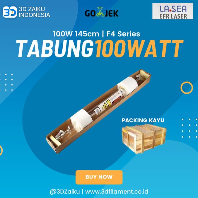 Tabung Laser CO2 100 Watt 100W Merek EFR dengan Garansi