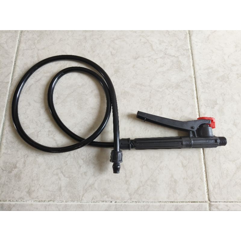 Selang + tangan tangki semprot elektrik DGW, CBA, Top Agri, Kejora, Polar, Farmjet dll