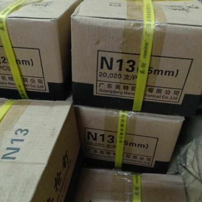 

Isi Staples N13(25Mm) Merek Meite Isi 20020 Pcs