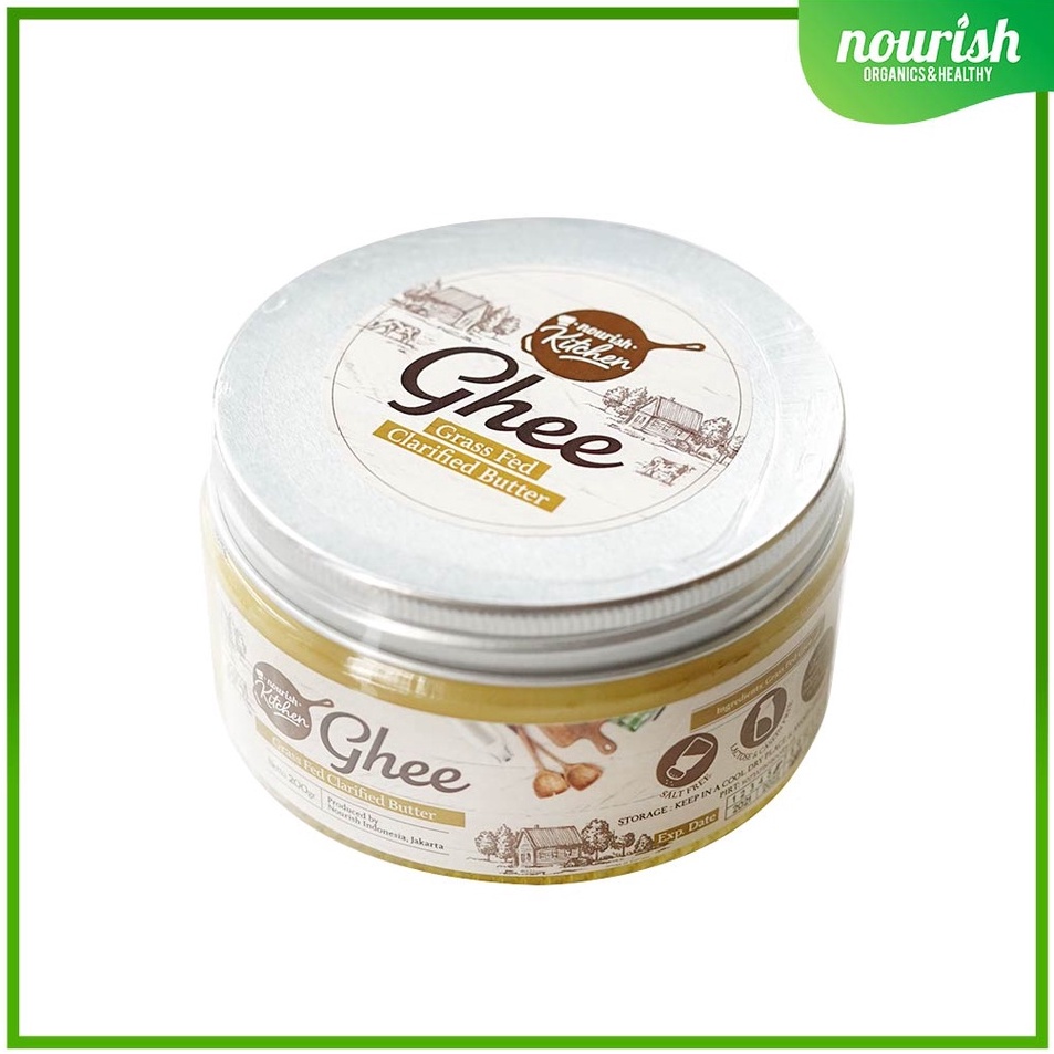 

Terbatas Ghee ( Grass Fed Ghee Clarified Butter) 200 gr Terbaru