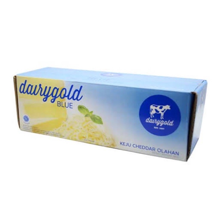 

Best Seller Keju Dairy Gold Blue 500gr / Dairy Gold Cheddar Cheese 500gr / Keju Dairygold Blue