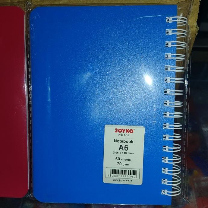 

:<:<:<:<] Buku Notebook Spiral A6 isi 60 lembar