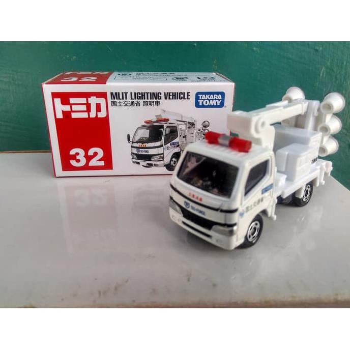 [Tkm] Tomica Truk Mlit Lighting Vehicle Truck Tomica Reguler No 32 Diecast Miniatur Mobil Harga Mura