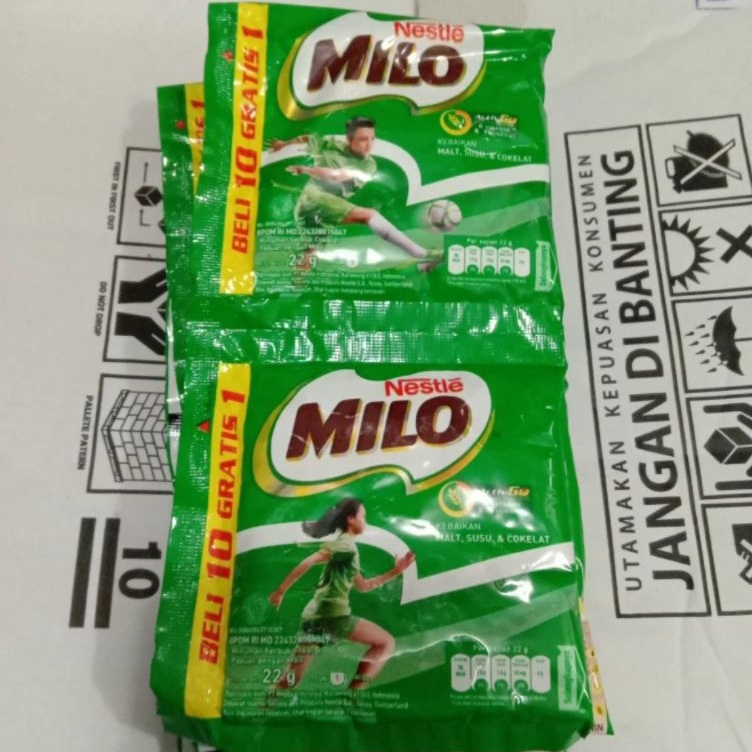 

Terupdate Milo Activ Go Renceng 10X22gr ( isi 11 sachet ) Pasti Murah