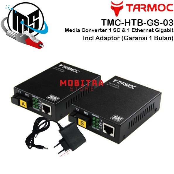 SellerMedia Converter Tarmoc HTB GS03 HTB-GS03 Gigabit Single mode☒