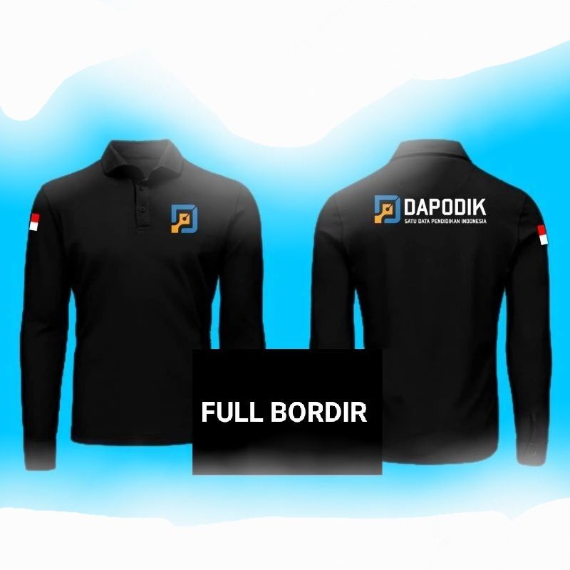 kaos polo dapodik seragam dapodik baju dapodik kaos kerah dapodik baju kerah dapodik baju polo dapod