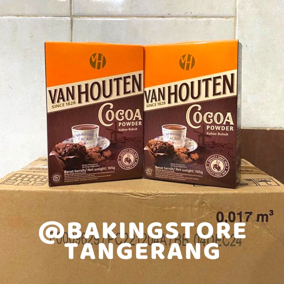 

READY STOK Van Houten Cocoa Powder / Coklat Bubuk 165 gr