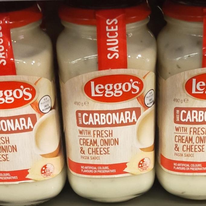 

Buruan beli] leggos carbonara sauce pasta halal 490gr