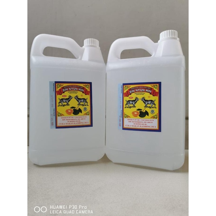 

cuka makan kambing dua asli singkawang isi 5 liter