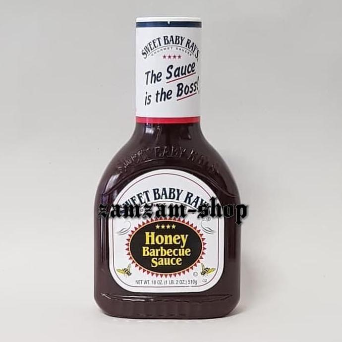 

] Sweet Baby Ray's Honey 510gr sauce bbq rasa madu