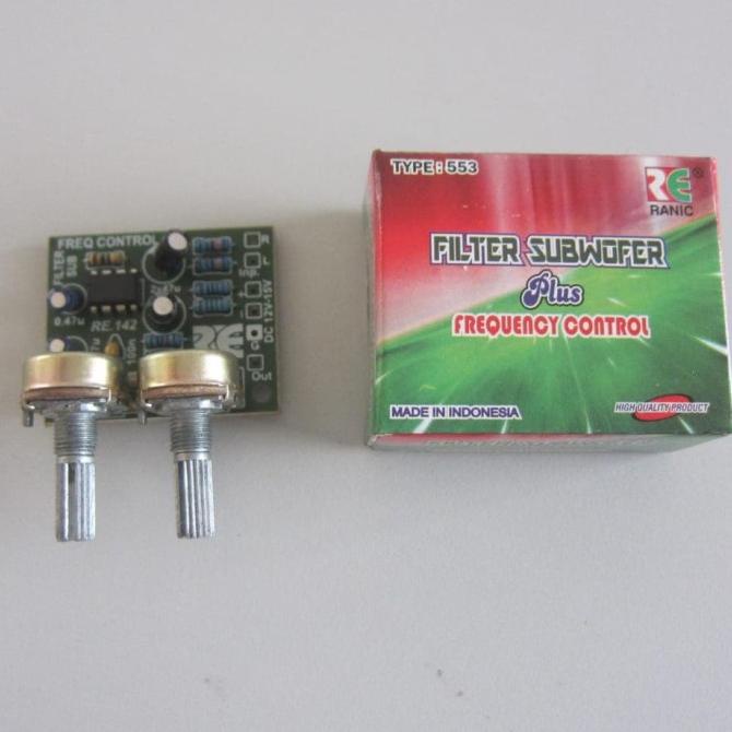 @@@@] kit filter subwoofer plus frekuensi tone control subwoofer