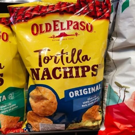 

~~~~~] old el paso tortilla Nachips original 185gr keripik jagung tortillas