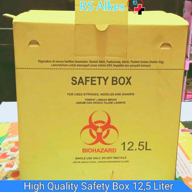 Terlaris Safety Box 12 5 Liter Safety Box 12,5 Liter