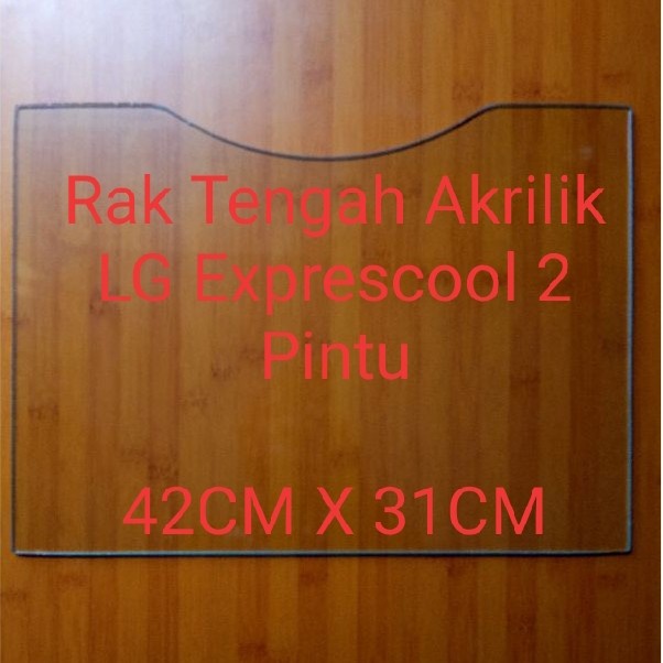 Rak Kaca Kulkas LG expresscool 2 pintu