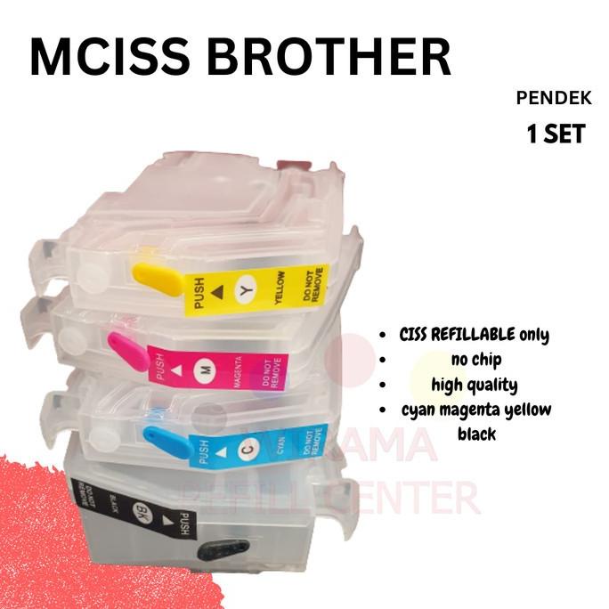 """] MCISS Infus Printer Brother MFC-J3540DW MFC j3540 Pendek
