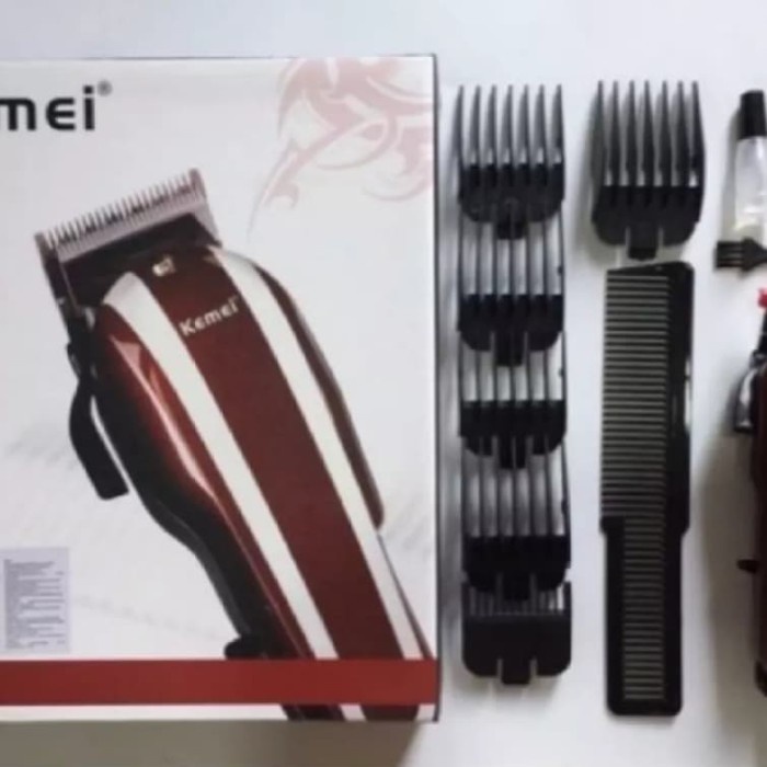 alat cukur rambut kemei km.-8847/ hair clipper kemei km 8847 a