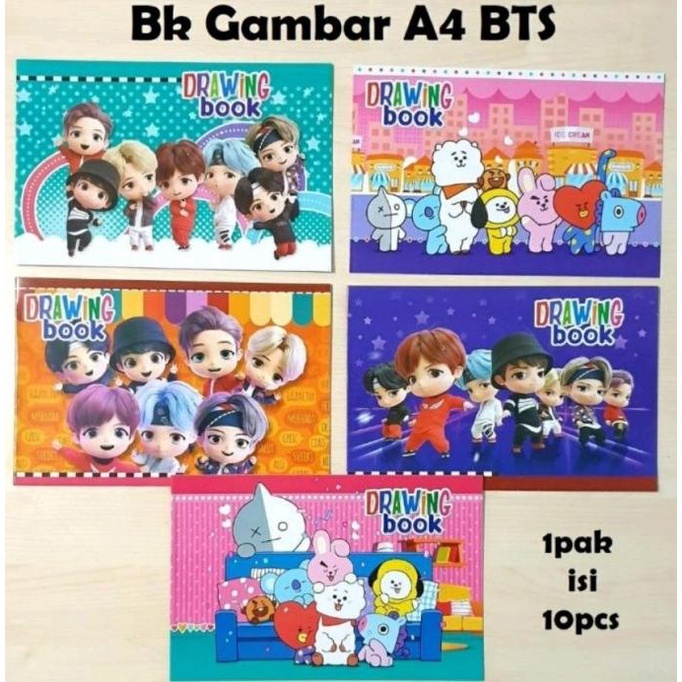 

New Buku Gambar A4 Dodo [Pack -10 Buku] Terbaik