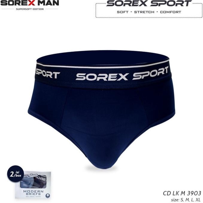 Sorex Man Cd Sport Pria Lk M 3903 ( 1 Kotak Isi 2Pcs ) Terbaik