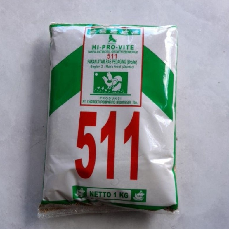 5.5 MALL Voer Ayam 511, Gizinya Ayam Pedaging Starter