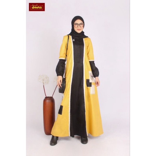 DANNIS ABAYA/GAMIS DEWASA TERBARU SIZE XL-XXl