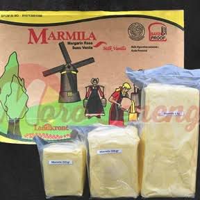 

➢❈ Marmila Margarin Susu Vanilla / Mentega Susu REPACK 250gr,500gr Terkini