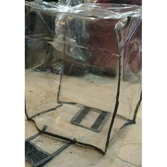 Ready cover koper / cover plastik koper ukuran cabin 22inch 24 inch Terlaris