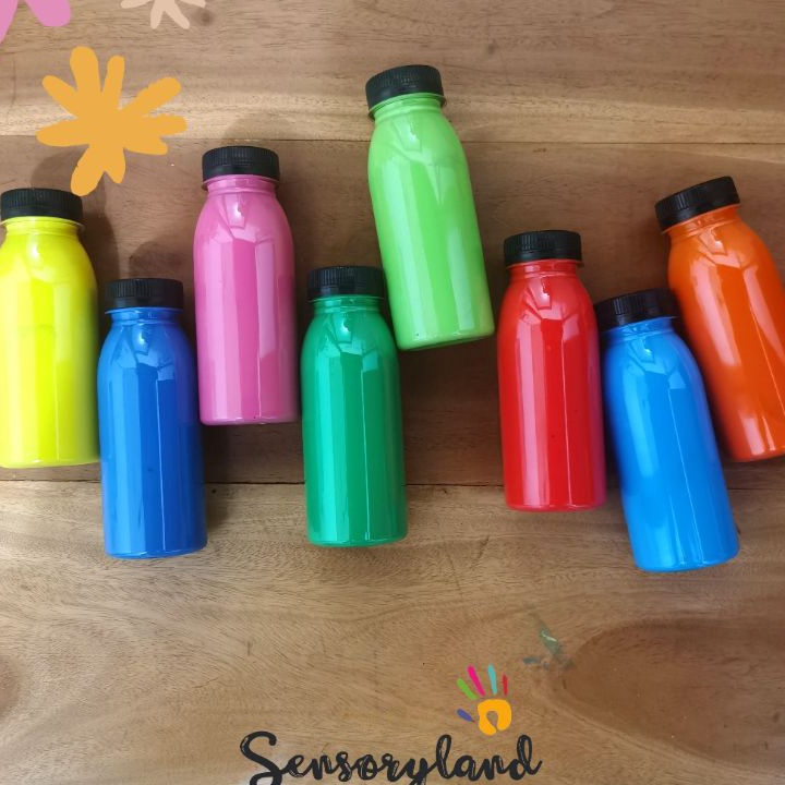 

Murah Cat Lukis anak Giotto school washable paint finger painting