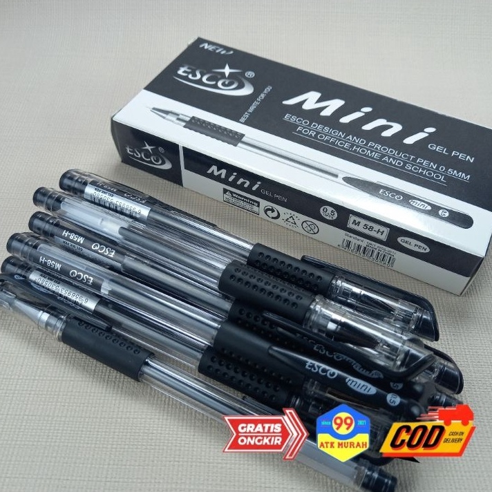 

VRYR9025 【MEGA SALE】 Pulpen Gel ESCO MINI/pen gel/pen 0,5mm/pena/bolpoint