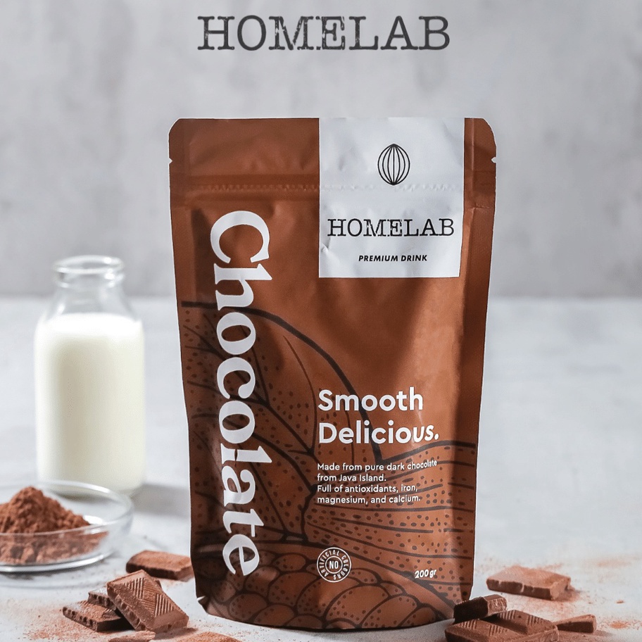 

➣✷✮ Homelab Bubuk Coklat / Powder Chocolate - 200G Ready
