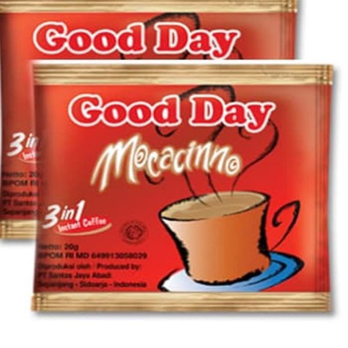 

➢❈ PROMO MAX 10PCS 1RENCENG GOOD DAY MOCACINNO MURAH PARAH Terkini