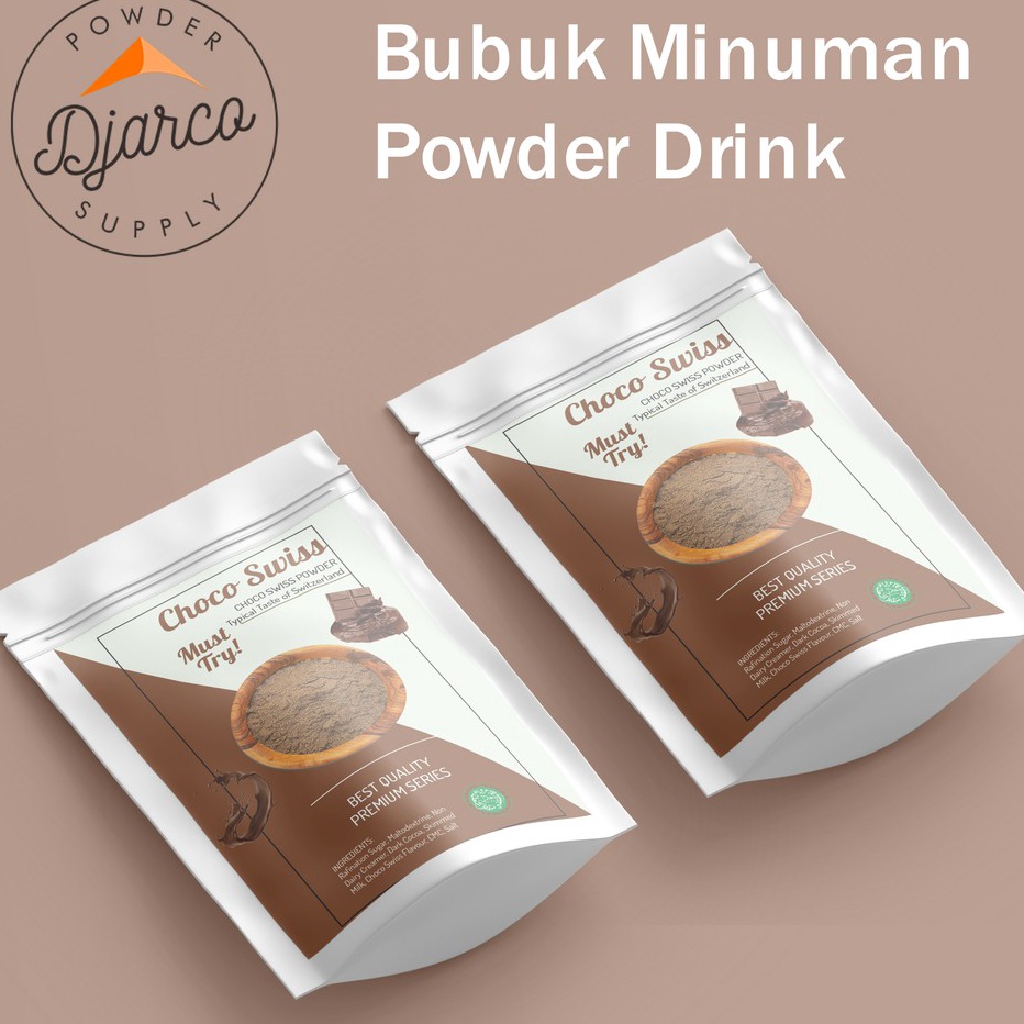 

Baru 1000 GRAM/1 KG PREMIUM CHOCO SWISS POWDER DRINK - SERBUK BUBUK MINUMAN COKELAT SWISS BISA GROSIR