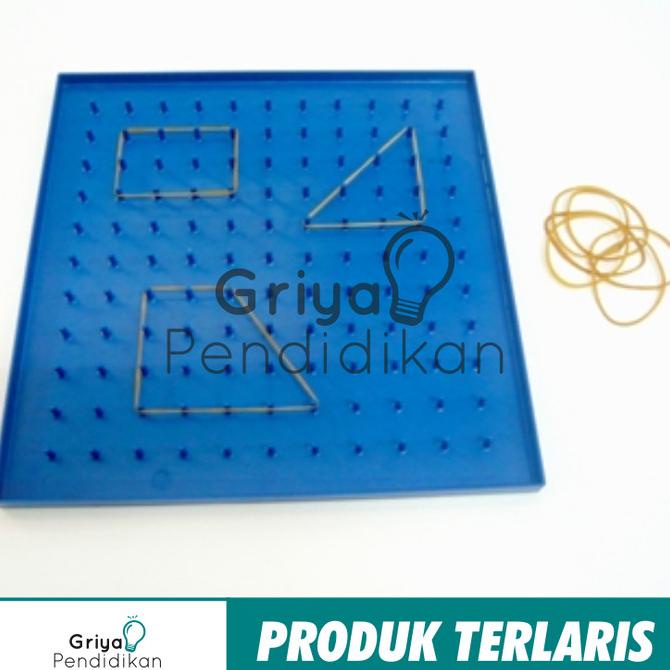 

Kualitas terbaik] Papan Berpaku 245 x 245 mm / Alat Peraga Matematika